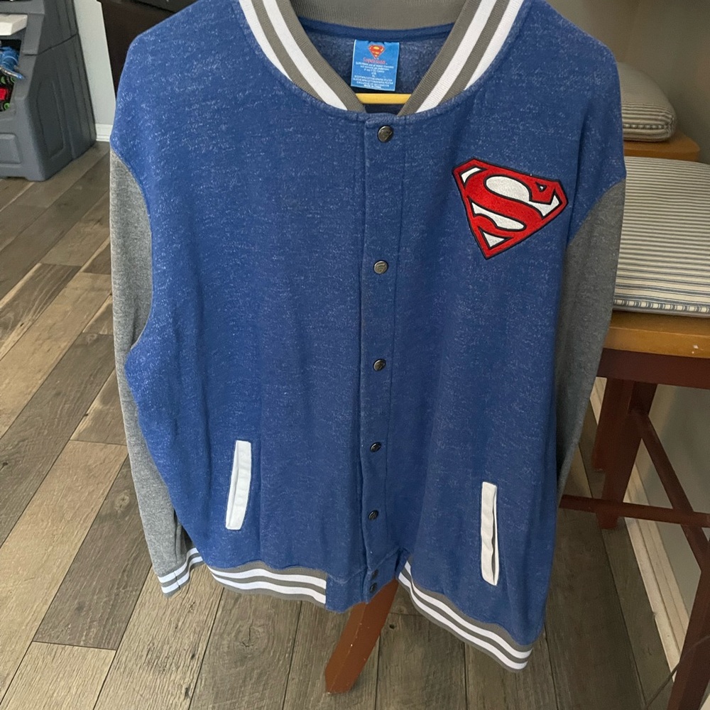 DC Superman letterman jacket